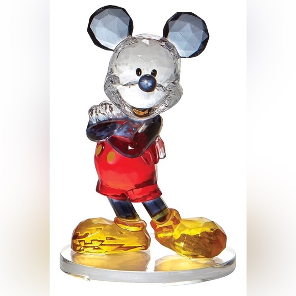 Enesco Facets Disney Winnie the Pooh, Tinkerbell or Mickey Mouse 3.75 Inch - Picture 4 of 7